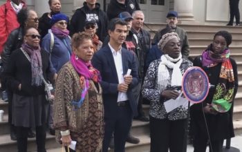 NYC council press conference on cuba