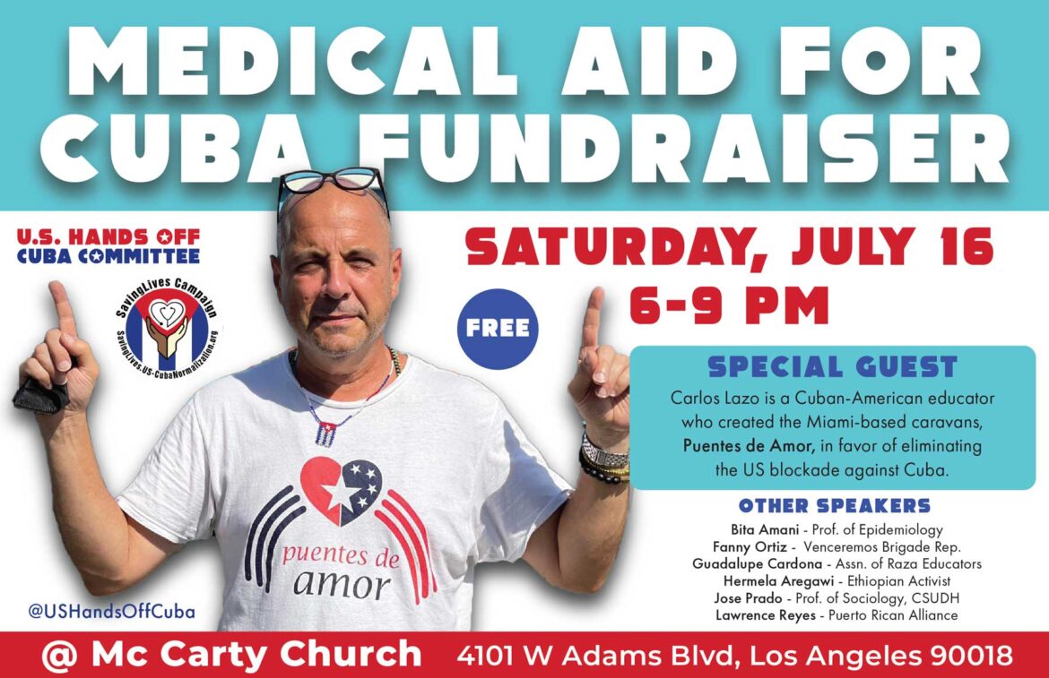 Medical Aid for Cuba Fundraiser