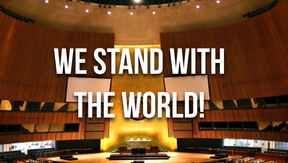 UN Vote 4 Cuba! We Stand With The World!